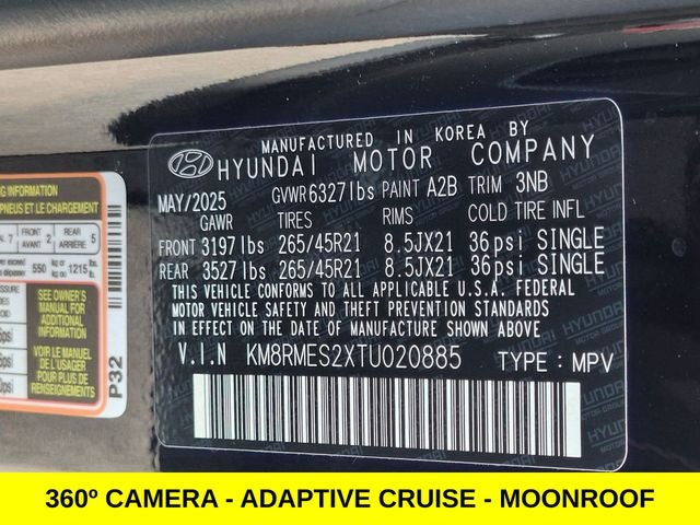 2026 Hyundai Palisade Calligraphy AWD