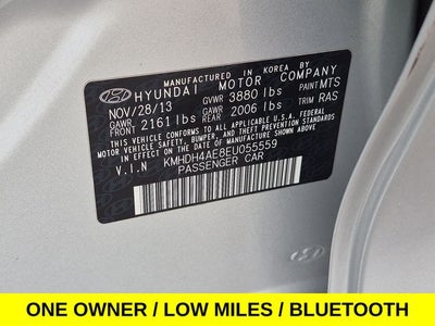 2014 Hyundai Elantra SE w/Low Miles