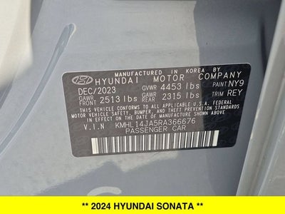 2024 Hyundai Sonata SEL
