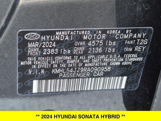 2024 Hyundai Sonata Hybrid Limited
