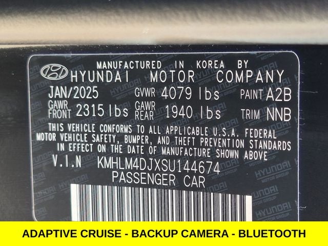 2025 Hyundai Elantra Hybrid SEL Sport