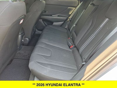 2026 Hyundai Elantra SEL Sport