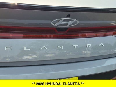 2026 Hyundai Elantra SEL Sport