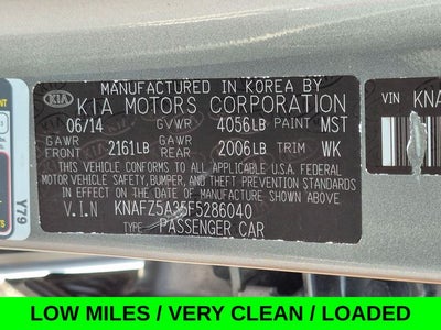 2015 Kia Forte5 SX w/Leather & Sunroof