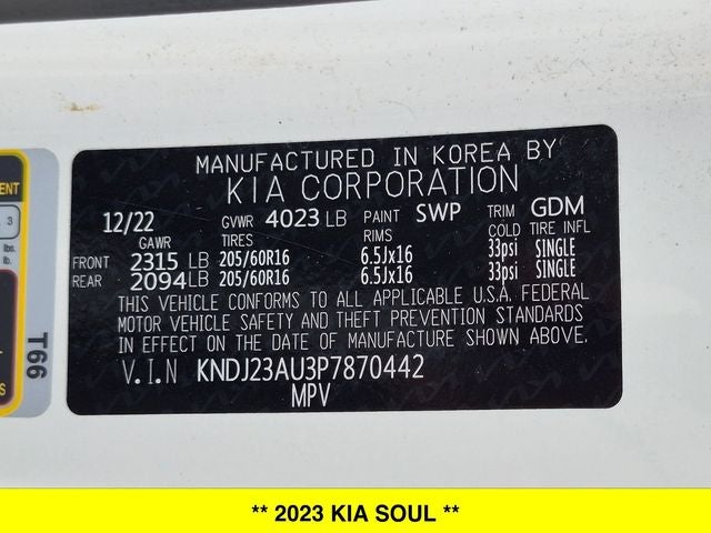2023 Kia Soul LX