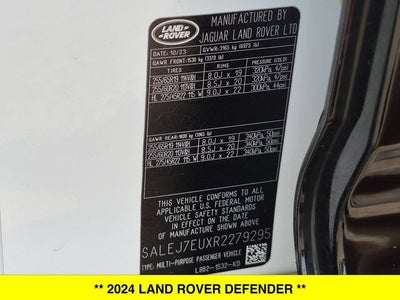 2024 Land Rover Defender 110 S