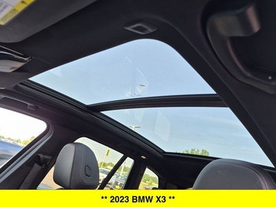 2023 BMW X3 xDrive30i