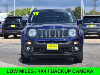 2018 Jeep Renegade Latitude 4X4 w/Low Miles & Heated Seats