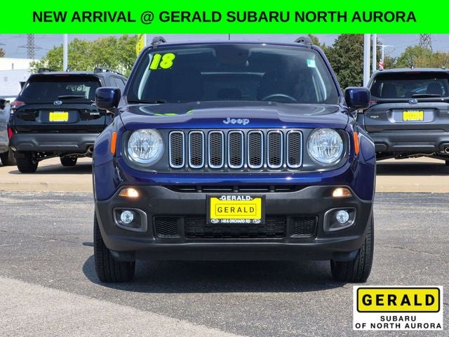 2018 Jeep Renegade Latitude 4X4 w/Low Miles & Heated Seats