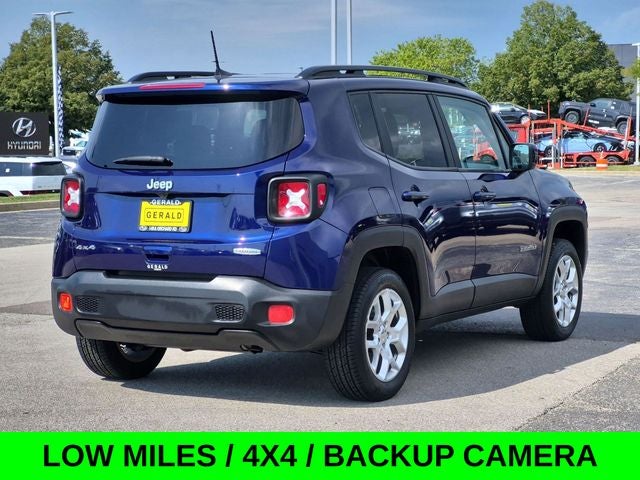 2018 Jeep Renegade Latitude 4X4 w/Low Miles & Heated Seats