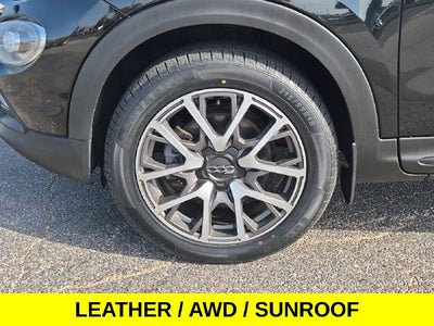 2017 FIAT 500X Trekking AWD w/Leather & Moonroof