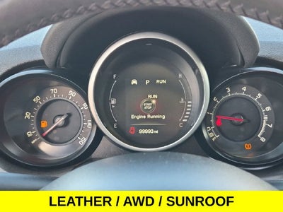 2017 FIAT 500X Trekking AWD w/Leather & Moonroof