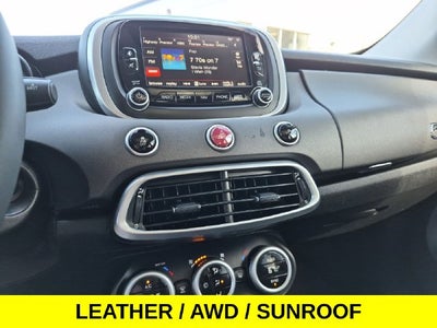 2017 FIAT 500X Trekking AWD w/Leather & Moonroof