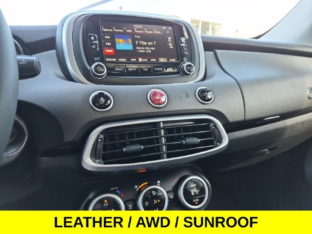 2017 FIAT 500X Trekking AWD w/Leather & Moonroof