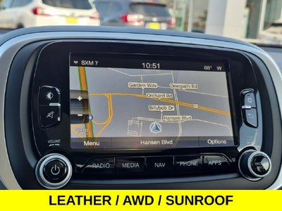 2017 FIAT 500X Trekking AWD w/Leather & Moonroof