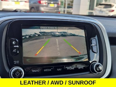 2017 FIAT 500X Trekking AWD w/Leather & Moonroof