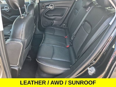 2017 FIAT 500X Trekking AWD w/Leather & Moonroof