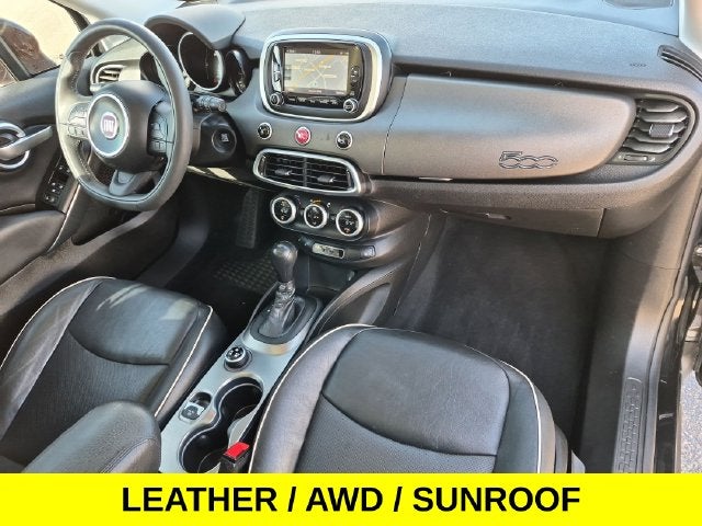 2017 FIAT 500X Trekking AWD w/Leather & Moonroof