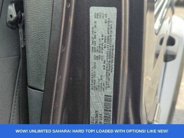 2021 Jeep Wrangler Unlimited Sahara 4WD