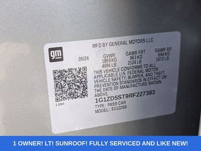2024 Chevrolet Malibu LT 1LT