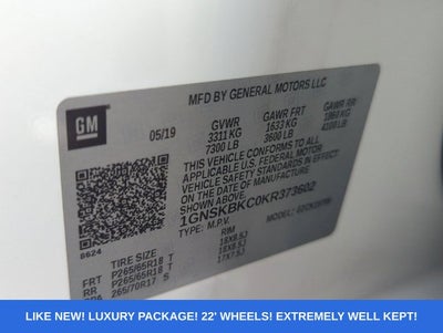 2019 Chevrolet Tahoe LT 4WD