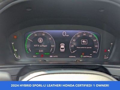 2024 Honda Accord Hybrid Sport-L