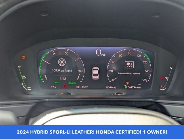 2024 Honda Accord Hybrid Sport-L