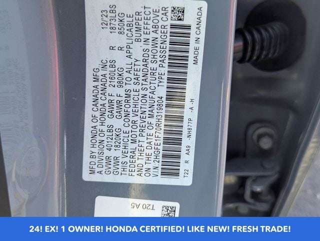2024 Honda Civic EX