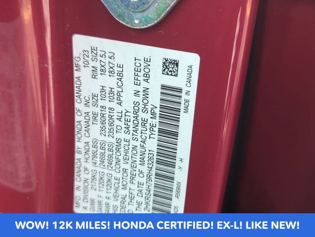 2024 Honda CR-V EX-L AWD