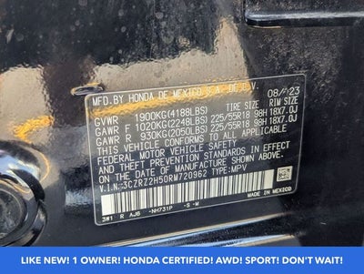 2024 Honda HR-V Sport AWD