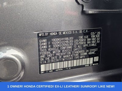 2026 Honda HR-V EX-L