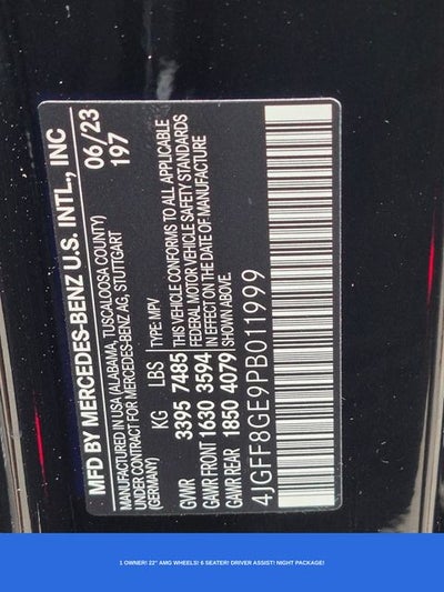 2023 Mercedes-Benz GLS GLS 580 4MATIC®