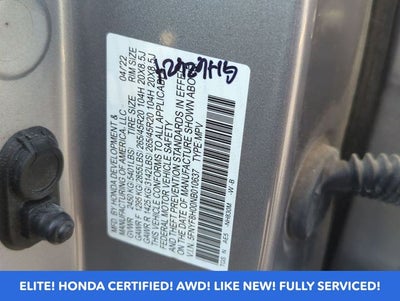 2022 Honda Passport Elite AWD
