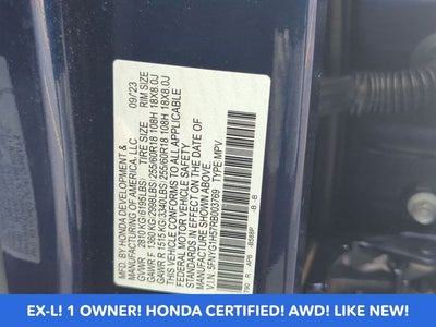 2024 Honda Pilot EX-L 7 Passenger
