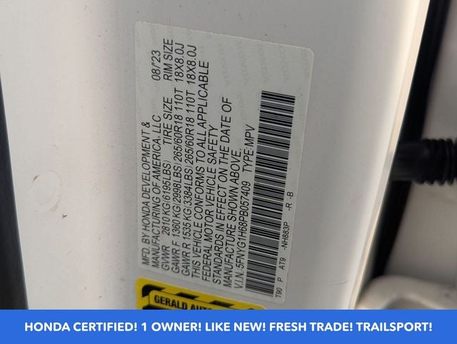 2023 Honda Pilot TrailSport AWD