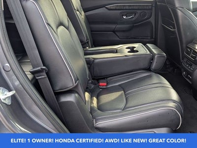 2023 Honda Pilot Elite AWD