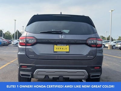 2023 Honda Pilot Elite AWD