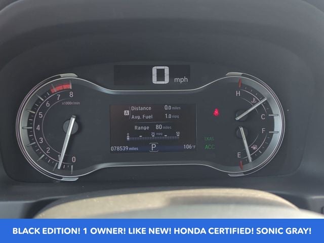 2022 Honda Ridgeline Black Edition AWD