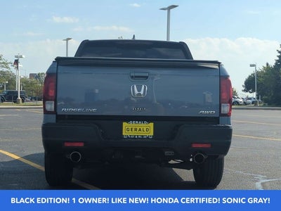 2022 Honda Ridgeline Black Edition AWD