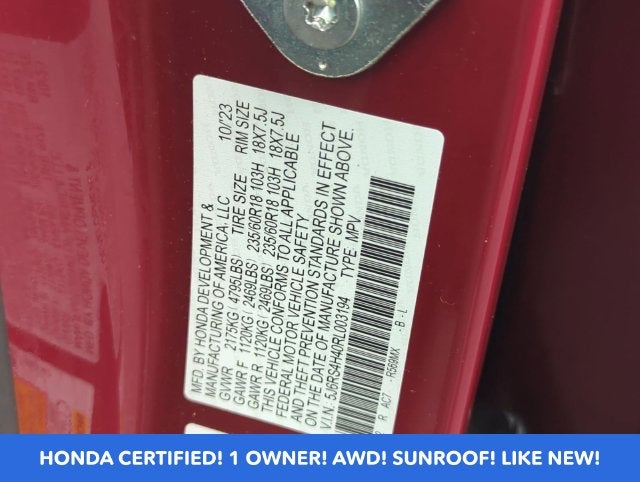 2024 Honda CR-V EX AWD