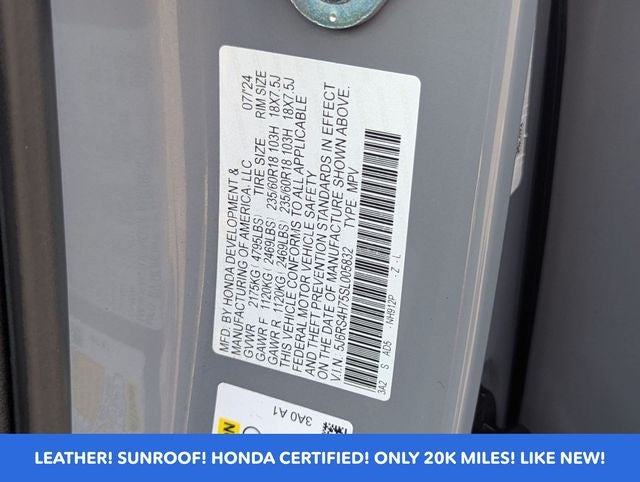 2025 Honda CR-V EX-L AWD