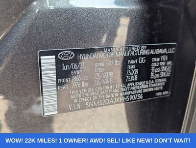 2023 Hyundai Santa Fe SEL AWD