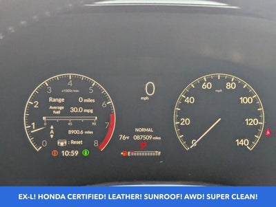2024 Honda CR-V EX-L AWD