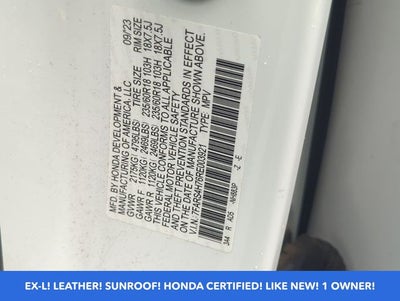 2024 Honda CR-V EX-L AWD
