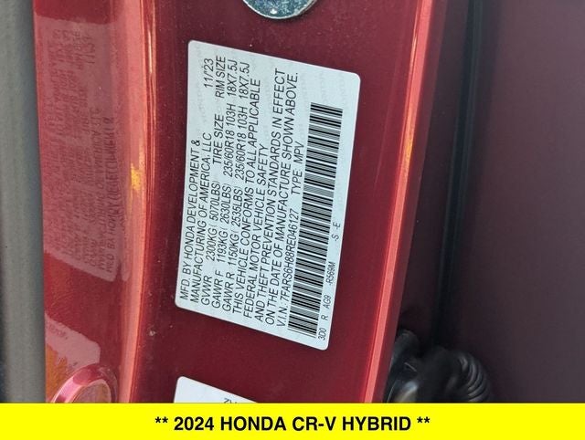 2024 Honda CR-V Hybrid Sport-L AWD