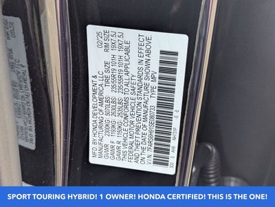 2025 Honda CR-V Hybrid Sport Touring AWD