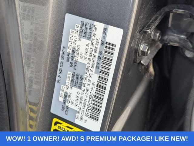 2023 Mazda Mazda CX-5 2.5 S Premium Package AWD