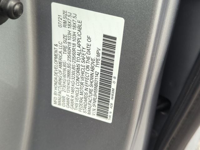 2022 Honda Odyssey EX