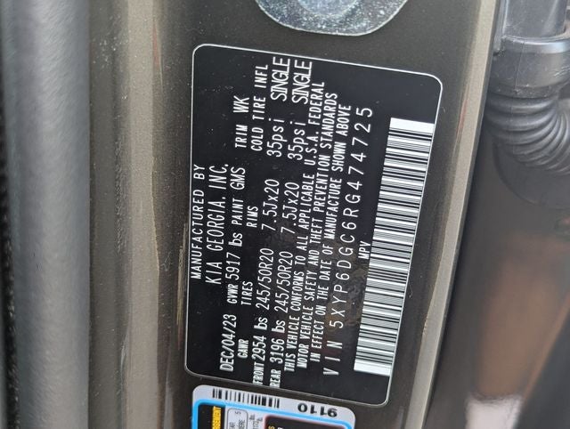 2024 Kia Telluride S AWD SUNROOF PACKAGE