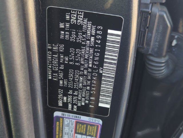 2022 Kia Sorento SX AWD